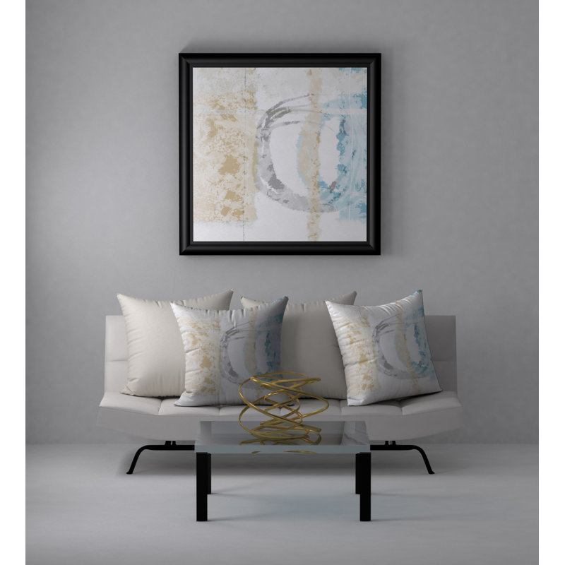 Reversible Throw Pillow, 24" x 24"