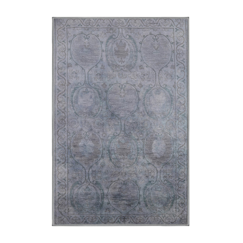 Tapis oriental gris, Rectangle 5 pi x 8 pi