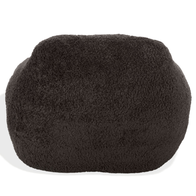 Lorianna Bean Bag Chair, Dark Grey