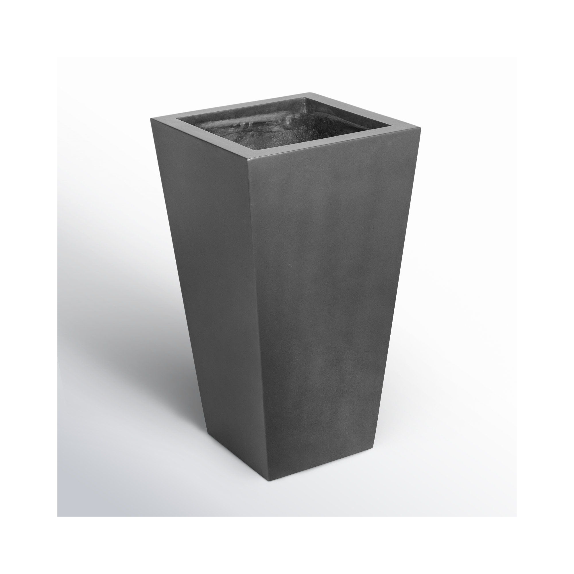 Nael Planter Box, Black, 32" H x 18" W x 18" D