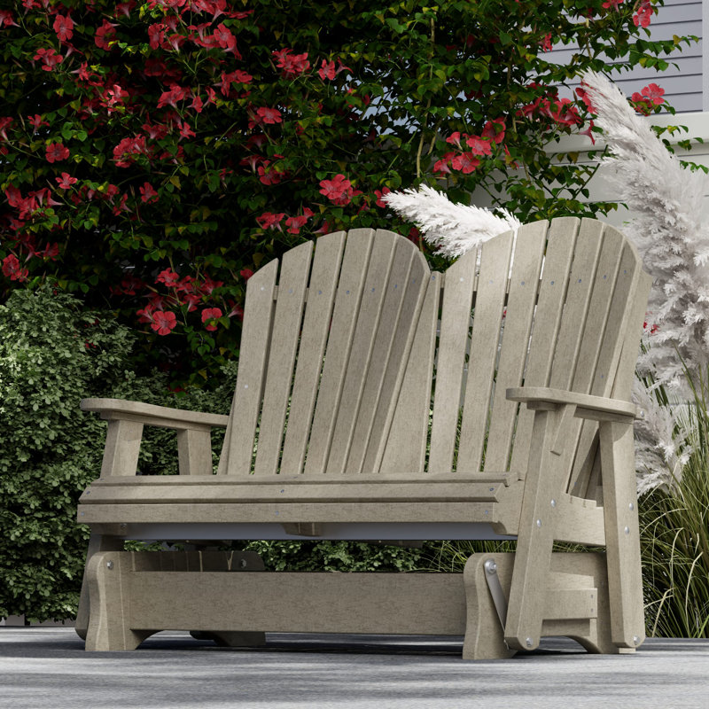 Heritage Double Glider, Weathered Wood