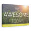 Be Awesome Today - Wrapped Canvas Print-1377090795