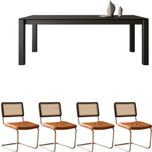Ensemble de salle à manger Black Wood