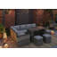 Apeksha 9 - Person Wicker Patio Dining Set with Rectangular Table , Cushions Included