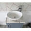 Slimline 515mm Free-standing Cloakroom Vanity Unit-1150957034-1150957038