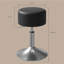 Swivel Upholstered Bar Stool with Steel Frame