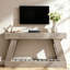 Console de style campagnard 60 po avec tiroirs pour le couloir du salon comme table d'entrée et table de canapé-2119574500