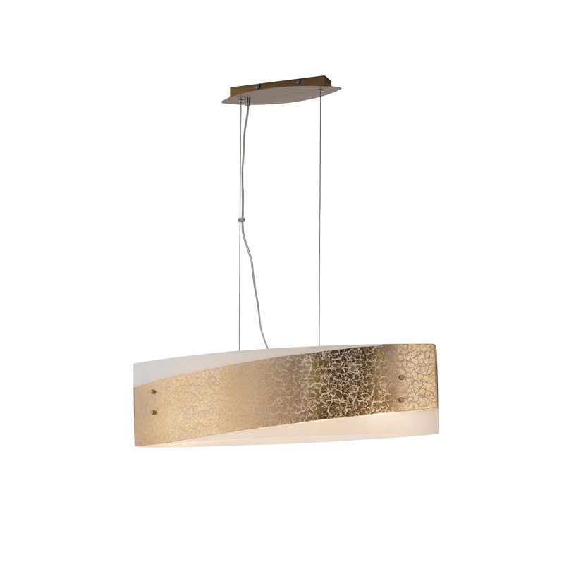 Bianka 4 - Light Drum Pendant, Gold