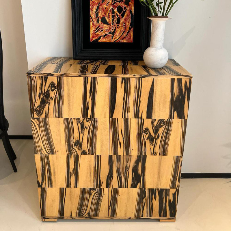 Commode d'entrée en bois massif chinois