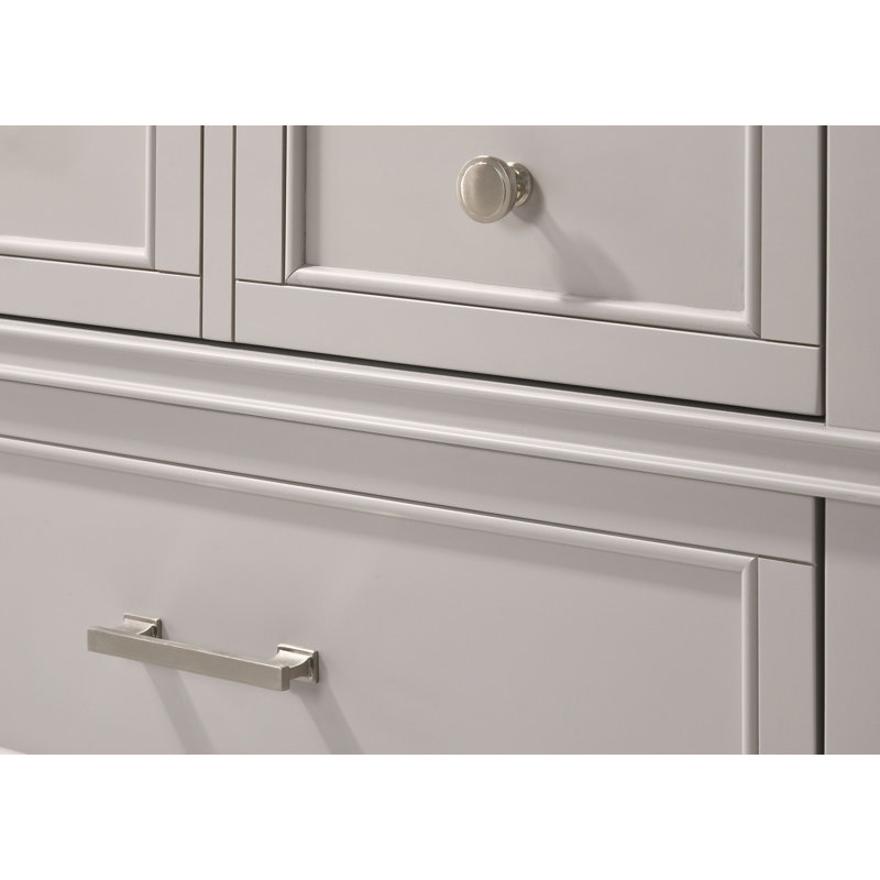 Commode 6 tiroirs, Gris