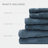 Berner 6-Piece 100% Cotton Midweight Multi-Size Towel Set-2147171752