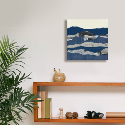  «Mountain Series 19» par Lorelle Rau, art mural sur toile, 12 po x 12 po