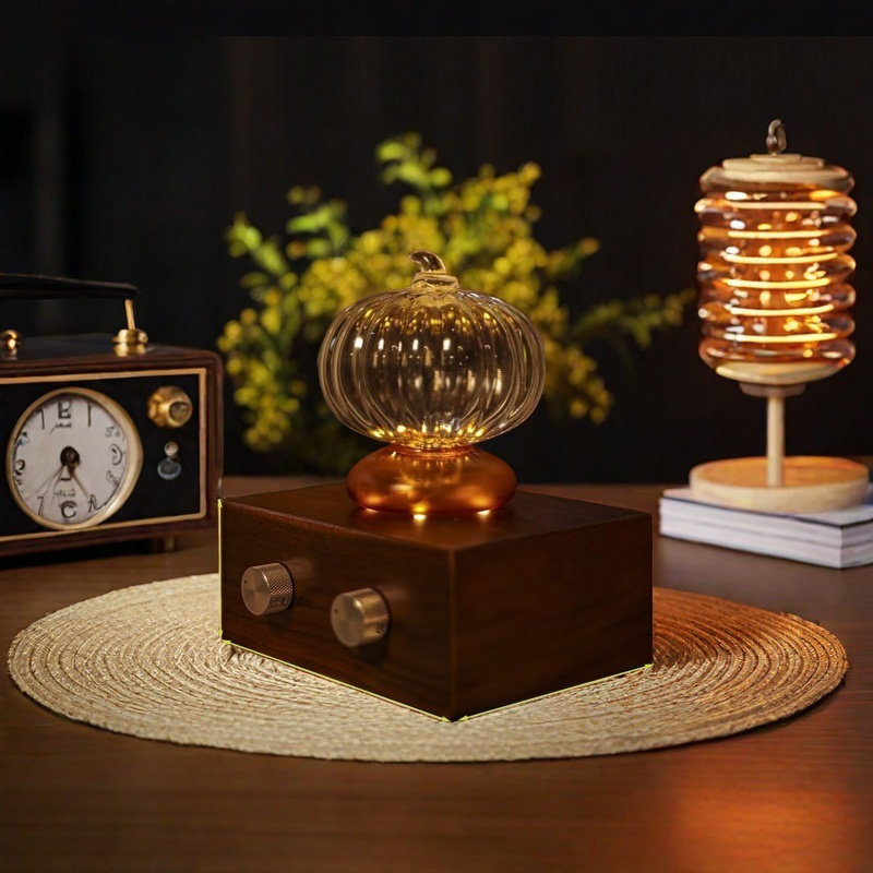 Symple Stuff Essential Oil Diffuser with Wireless Speaker for Home Spa ...