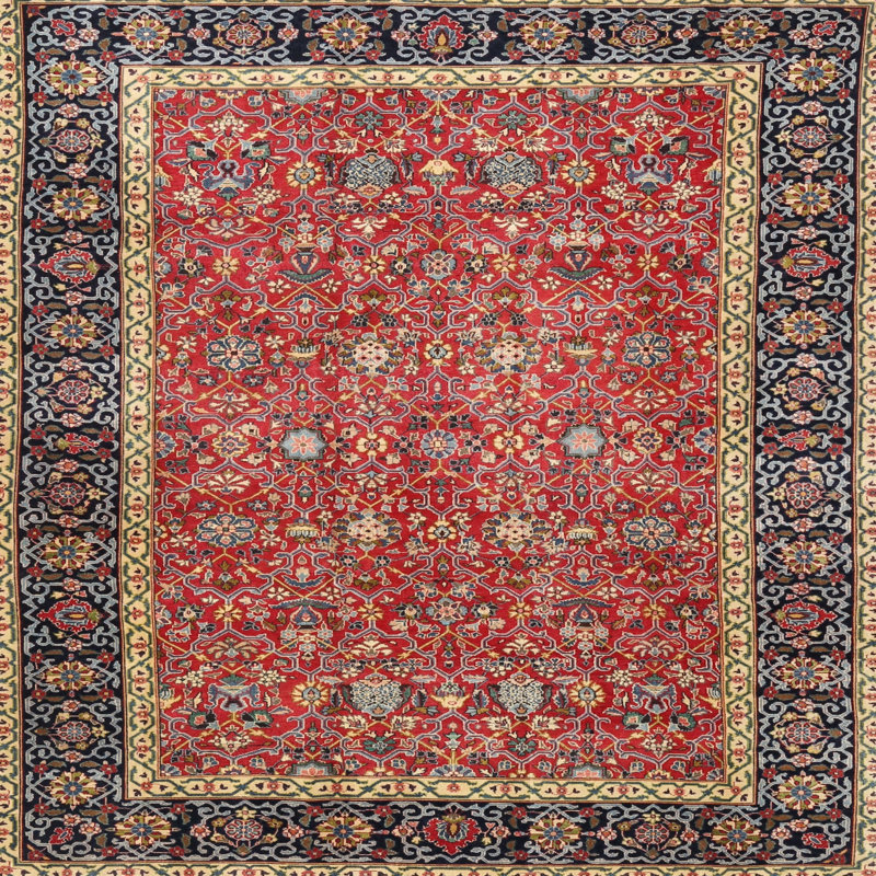 Abelhard Oriental Indoor Rug, Square 6'