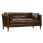 Madeline Leather Bench Cushion Sofa-934702424-934702428-934702430