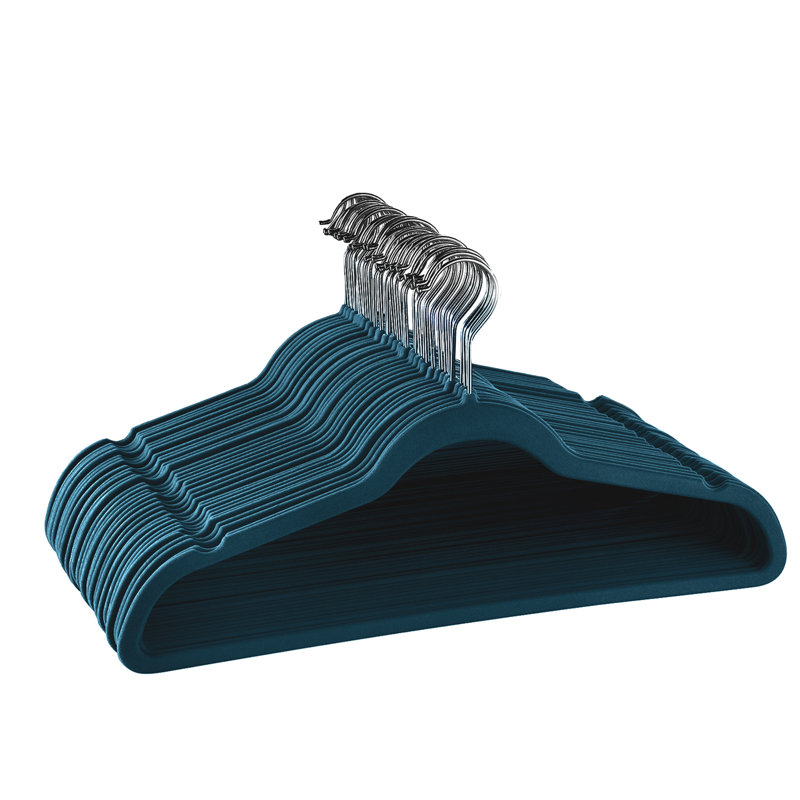 Deuntay Velvet Non-Slip Standard Hanger for Dress/Shirt/Sweater