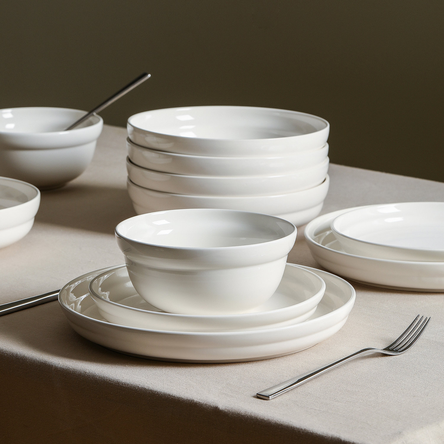Virtuo Porcelain Cereal Bowl