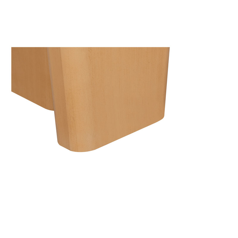 Table d'appoint de table fuselée (bois naturel)
