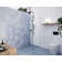 Vela 23 in. x 78 in. Fully Frameless Single Fixed Shower Panel
