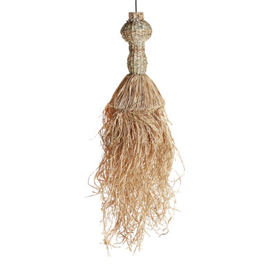 Abdurrhman 1 - Light Natural Unique/Statement Pendant
