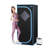Full Size Portable Black Steam Sauna Tent–Personal Home Spa, With Steam Generator, Remote Control, Foldable Chair, Timer And PVC Pipe Connector Easy To Install.Fast Heating, With FCC Certification