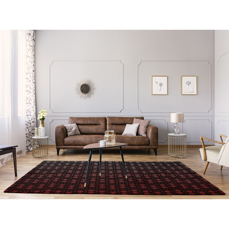 Chenille Toile Indoor Rug, Rectangle 9' x 12'