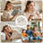 Lozena  49" Corduroy Upholstered Barrel Chair, Oversized Round Compression Chaise Lounge, No Assembly Required-1386477934-1407711378