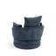 Upholstered Swivel Barrel Chair-1729032298