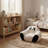 Cozy Panda Accent Chairs, Plush Foam Design, Modern Style For Home