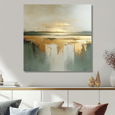 Avins I - Abstract Landscape Canvas Print