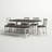 Knauss Extendable Four Leg Dining Set
