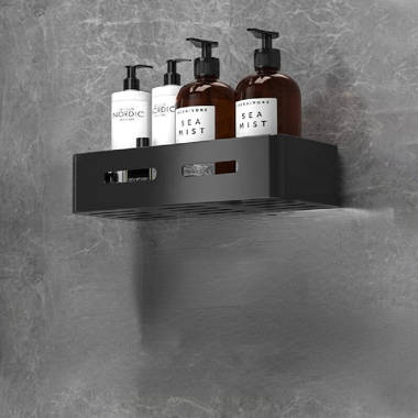 Lizanne Drill & Screw Mount Shower Shelf Rebrilliant