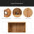 [Cabinet Only] 30" Bathroom Vanity(Sink Not Included)