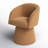 Kyo 24.4" W Chenille Swivel Barrel Chair-90695416