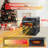 Electric Infrared Heater 750W 1500W 4-Element Infrared Space Heater, Remote Control and Timer
