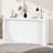 Wooden Rectangular Fluted Console Table Entryway Table-628527423