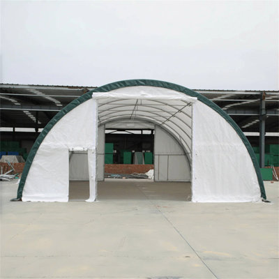 Single Truss Arch Storage Shelter 11Oz PE
