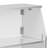 Bukowski 4' Folding Portable Event Bar with Top and Middle Shelves-25021604