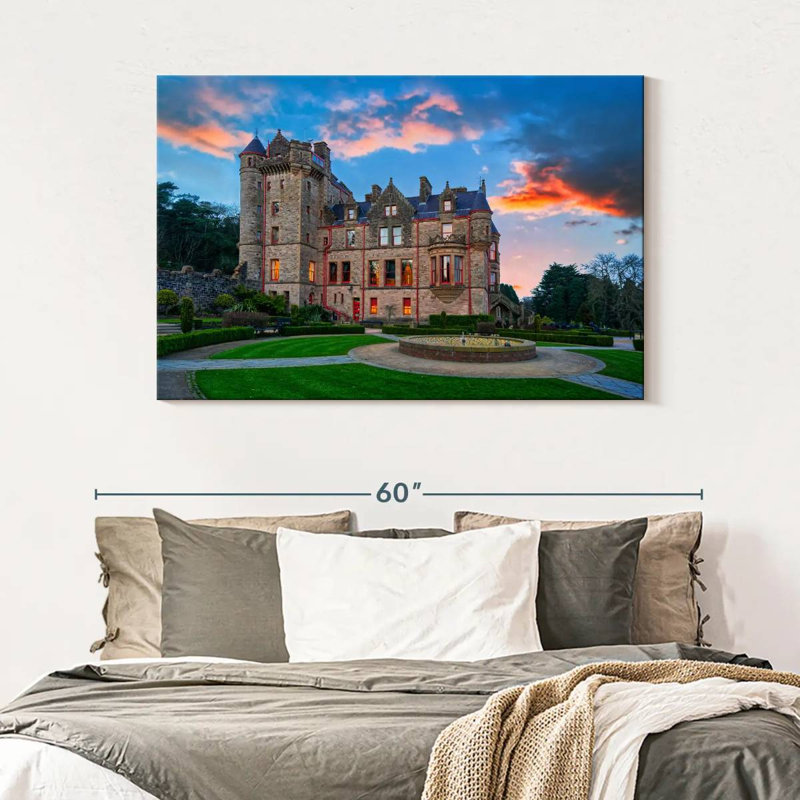Nicci Belfast Castle In Ireland, 32" H x 48" W