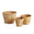 Mini ensemble de 3 paniers en rotin