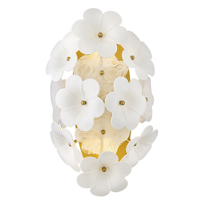 Marianne Steel Flush Mounted Sconce