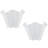 Modern Rustic Fabric Flush Mount Wall Sconces