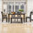 Hayleah Elegant 6-Piece Dining Set, Rectangular Dining Table and Upholstered Chairs and Bench-264535654-264535663-264535665