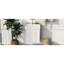 Armoire de salle de bain avec lavabo en céramique 21,6 pouces - Rangement à droite, moderne, meuble-lavabo flottant, style moderne pour les petites salles de bain-1056732757