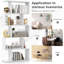 Nafeeza 192cm H x 80cm W Geometric Bookcase-25275875-25275874