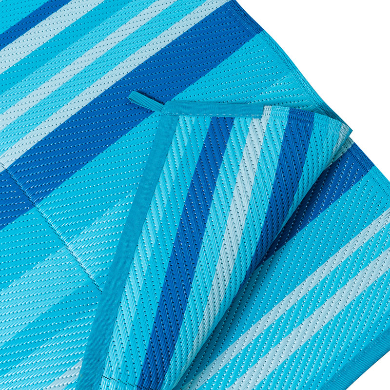 Tapis d'extérieur réversible imperméable Ellie, Rectangle 9 pi x 12 pi