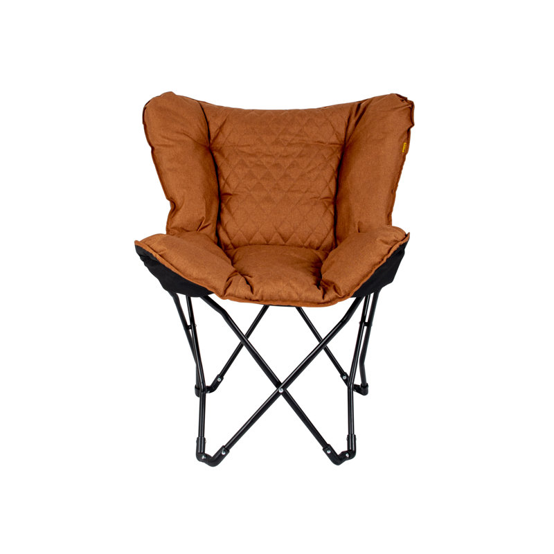 Duncraig Reclining Camping Chair, Brown