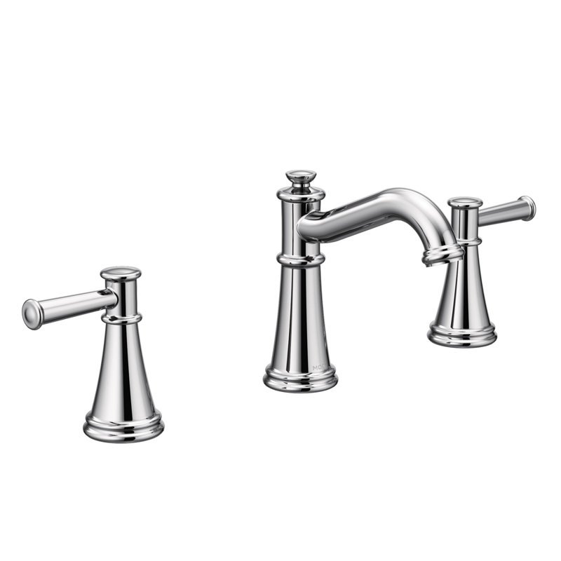 Garniture et soupape Belfast 2H, chrome, Chrome chrome