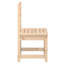Ensemble de 2 chaises de jardin Vidaxl