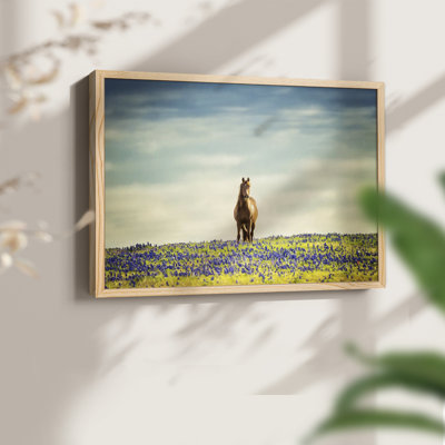Sunlit Midwest II -Framed Print - Restickable